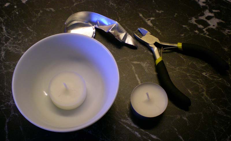 Ta bort aluminiumet fr&aring;n v&auml;rmeljuset